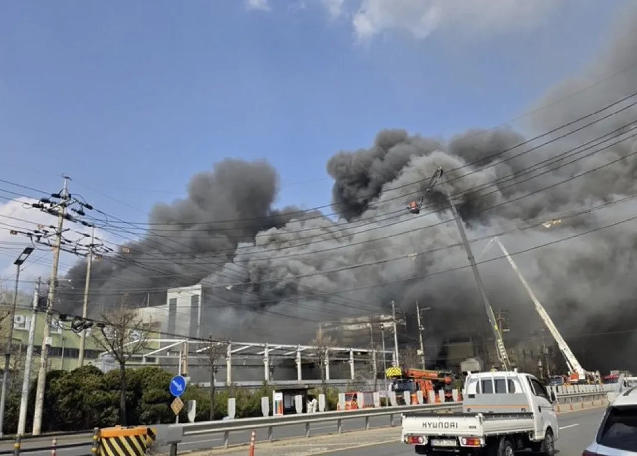 Güney Kore'de otomobil fabrikasında yangın: 10 ölü, 59 yaralı