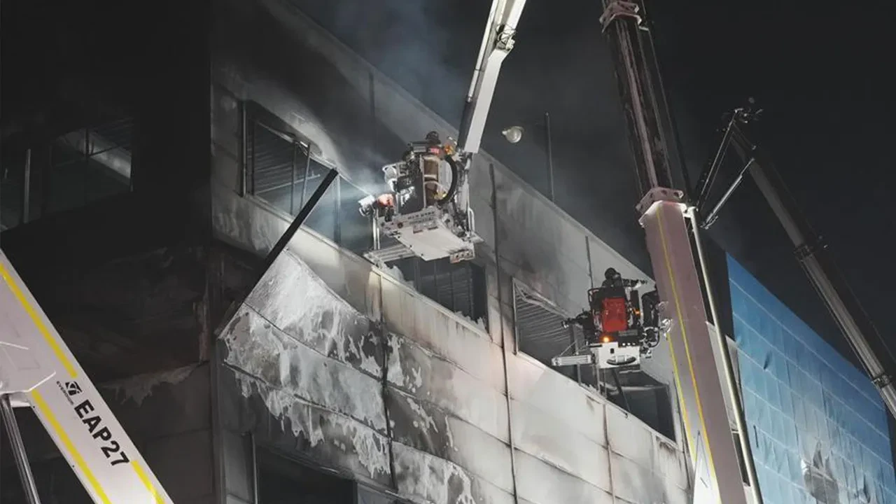 Güney Kore'de otomobil fabrikasında yangın: 10 ölü, 59 yaralı