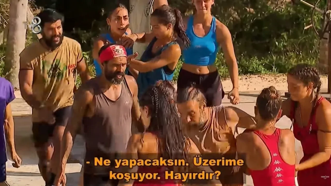 Seda ve Nisanur arasında tansiyon yükseldi! Survivor’da olay anlar!