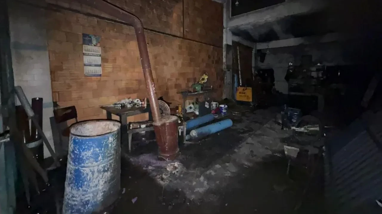 Sobaya dökülen tiner felaketi getirdi: 1 ölü, 2 yaralı