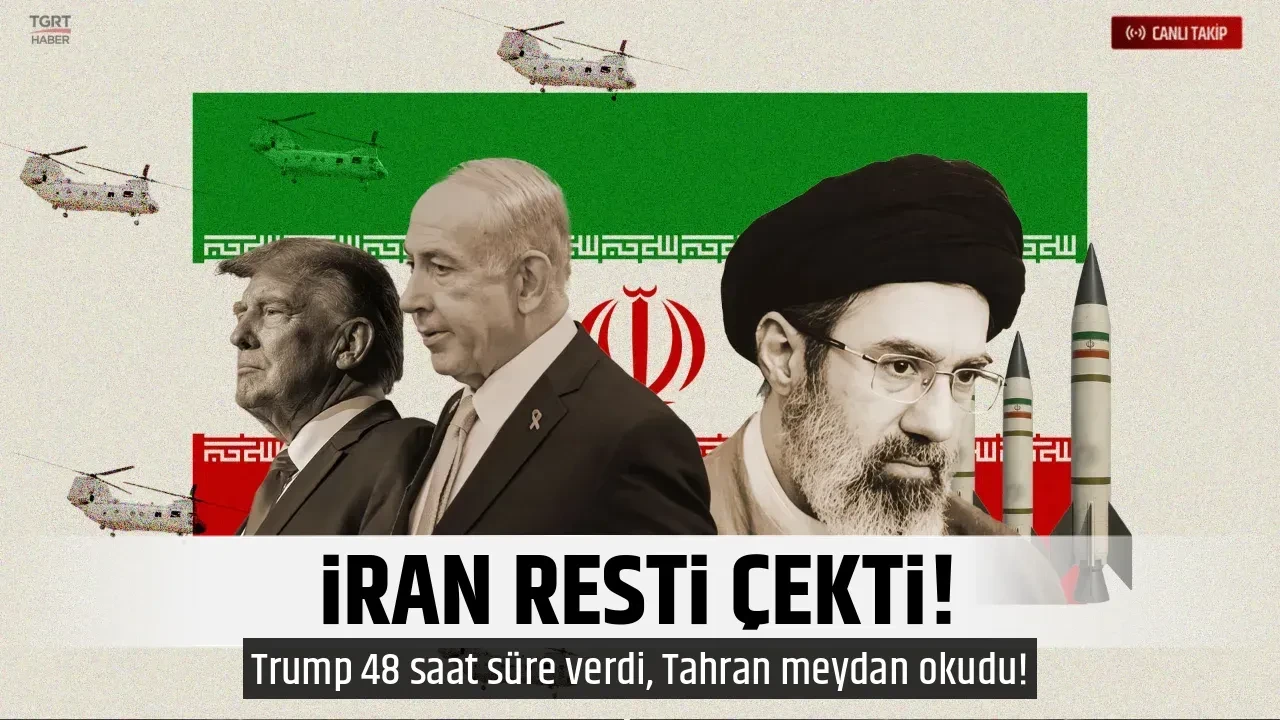 İRAN RESTİ ÇEKTİ!