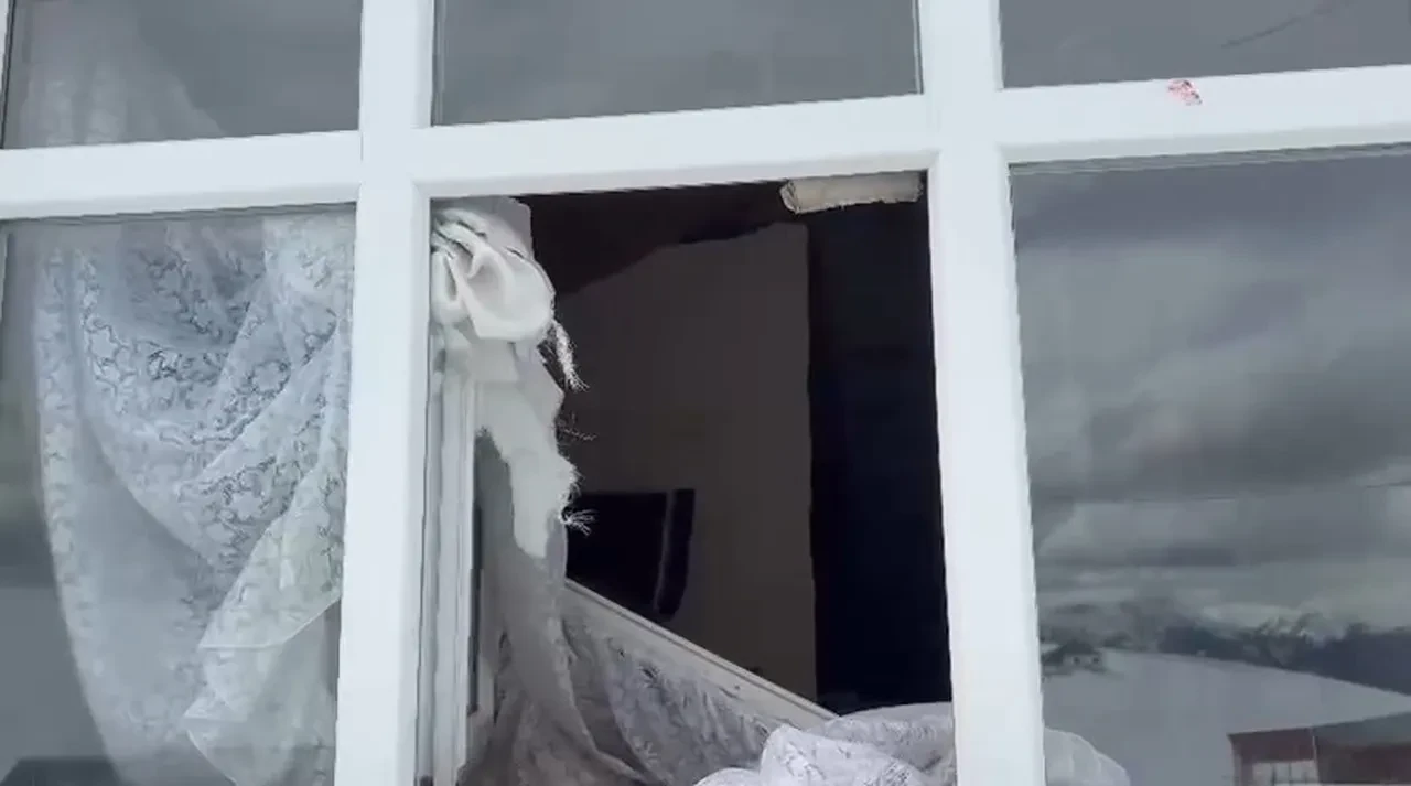 Gümüşhane’de şoke eden olay! Ayılar ikinci kattaki eve pencereden girdi