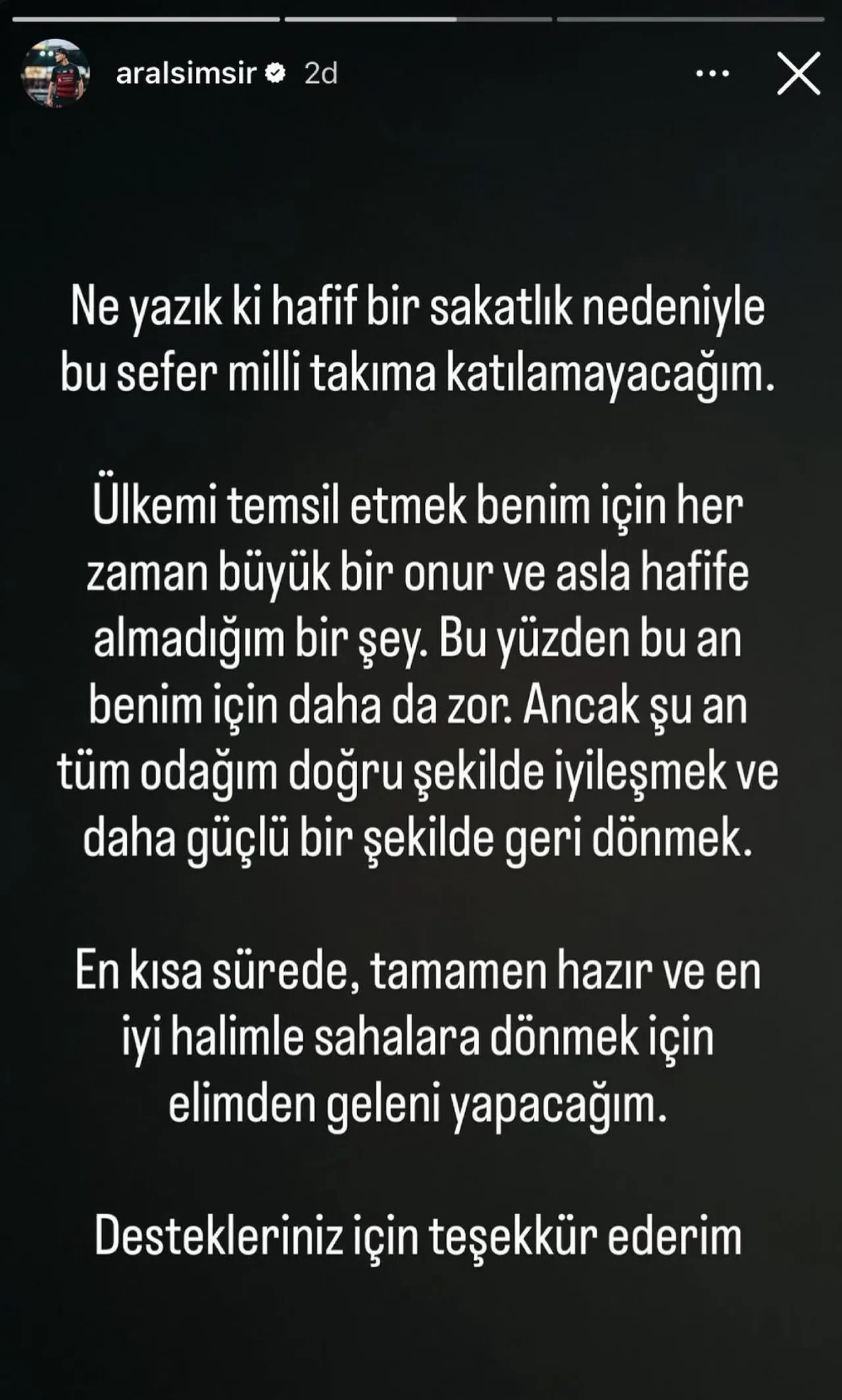 A Milli Takım'a yıldız hücumcudan kötü haber!