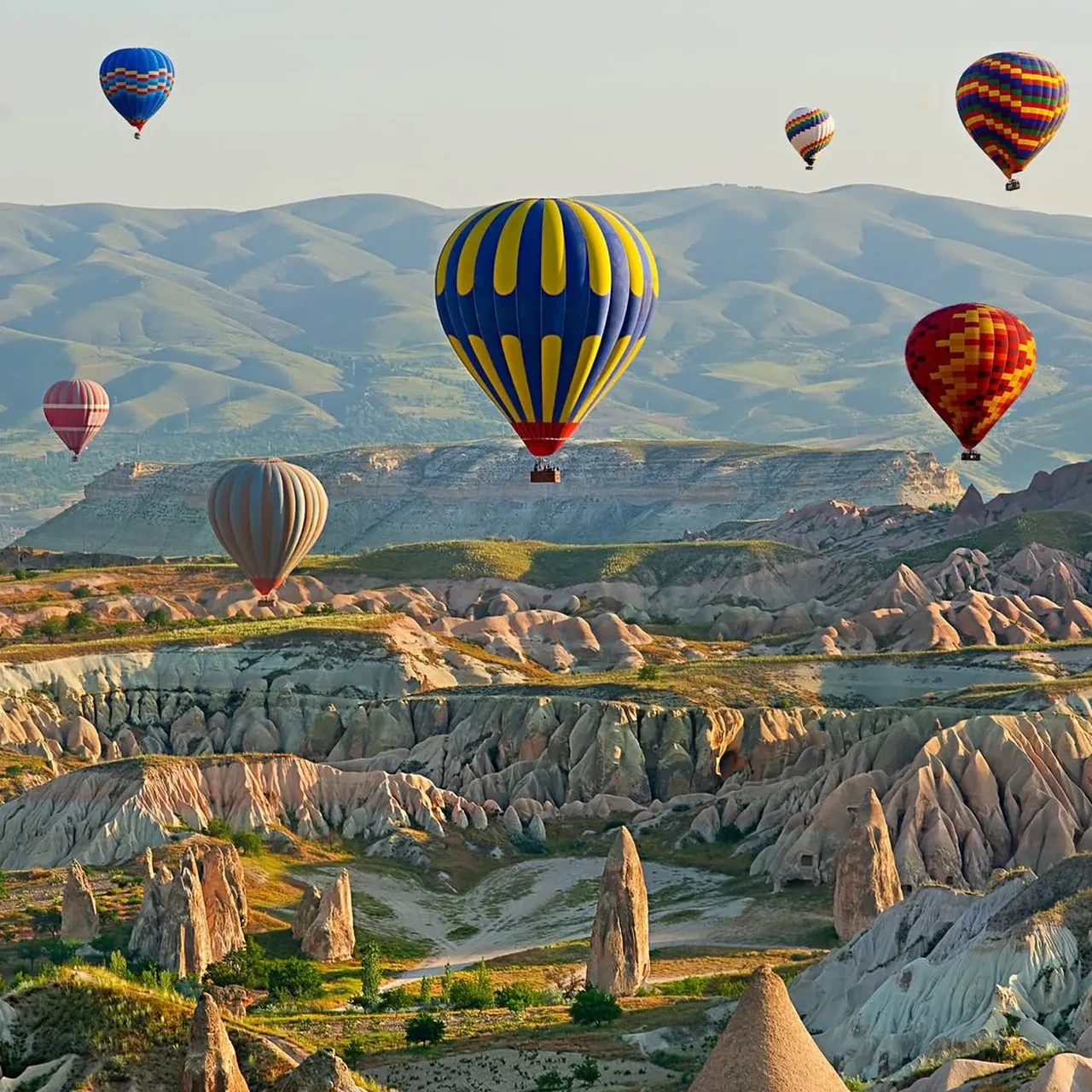 Bayramda Kapadokya'ya ziyaretçi akını! Yüzde 80'i buldu 