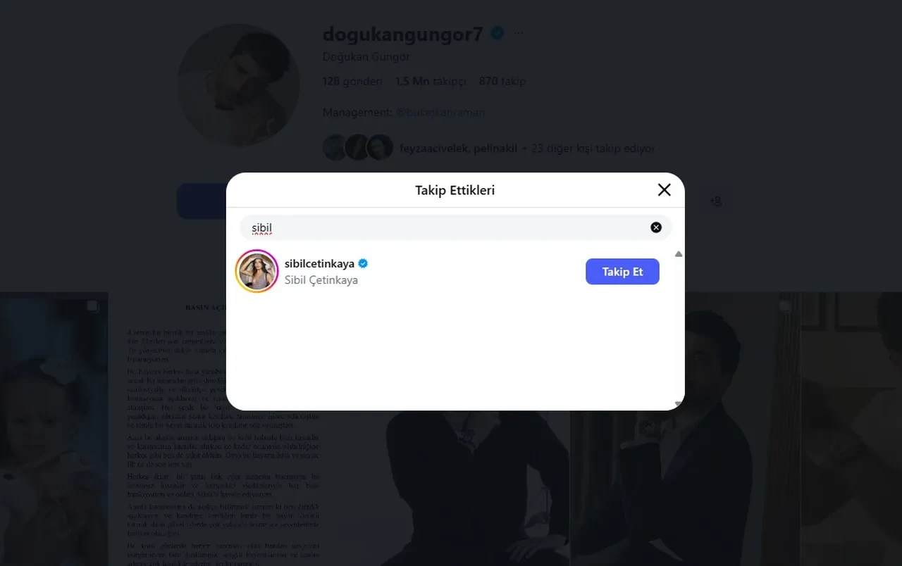 Doğukan Güngör ile Sibil Çetinkaya'nın aşk yaşadığı iddia edildi 