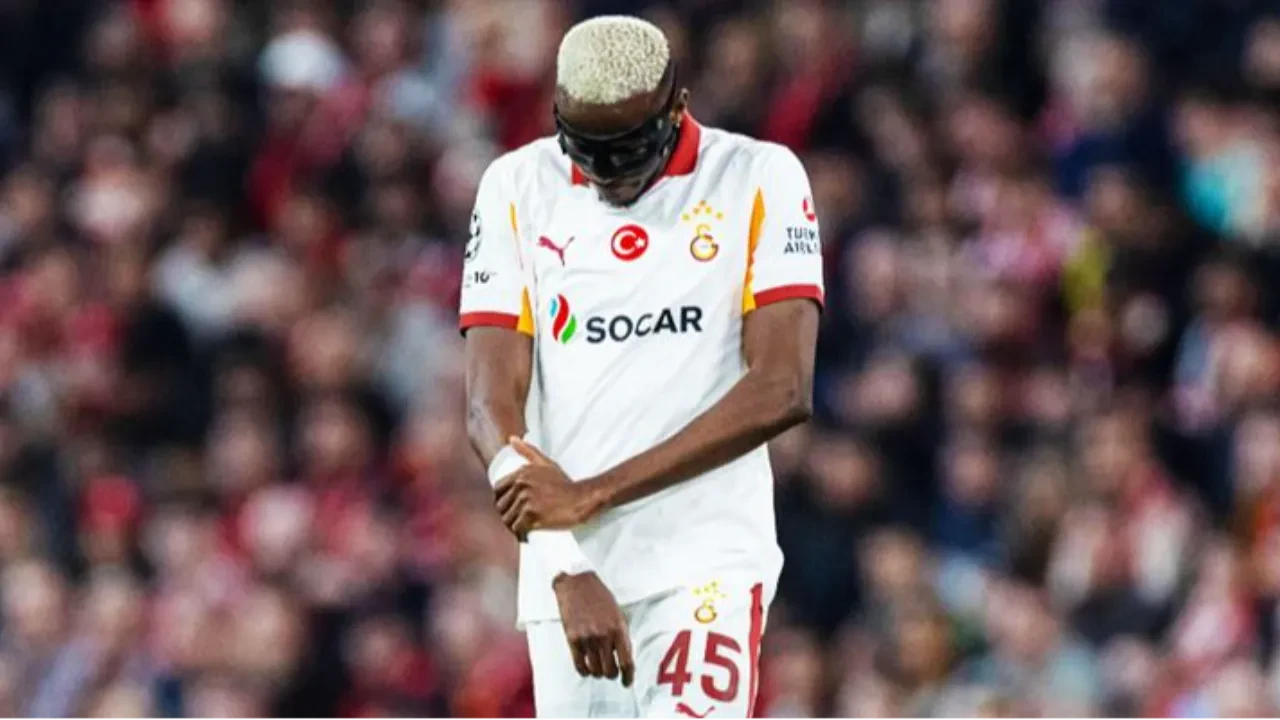 Galatasaray'dan Victor Osimhen açıklaması geldi: Liverpool maçında sakatlanmıştı!