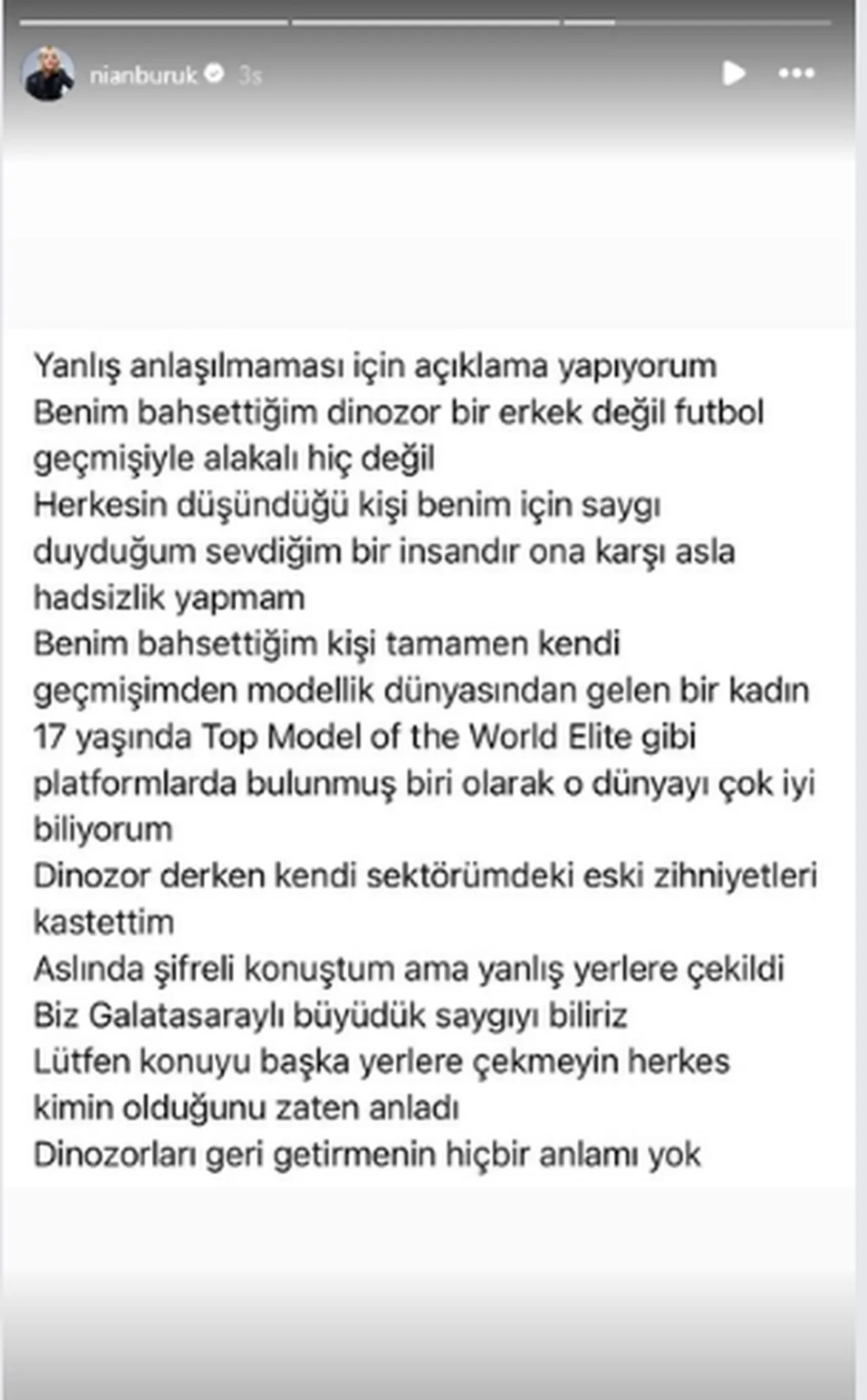 Nihan Buruk'un Okan Buruk paylaşımı yanlış anlaşıldı: Saygıyı biliriz 