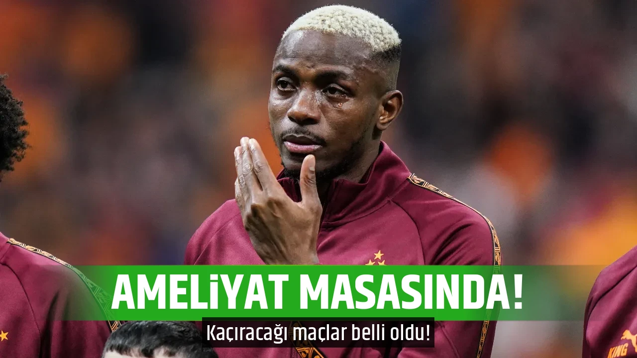 AMELİYAT MASASINDA!