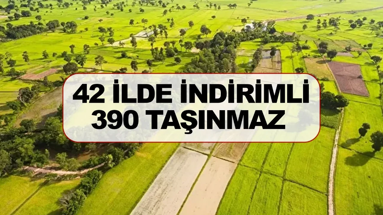 42 ilde indirimli 390 taşınmaz satışı ne zaman? İhale süreci ve iller listesi