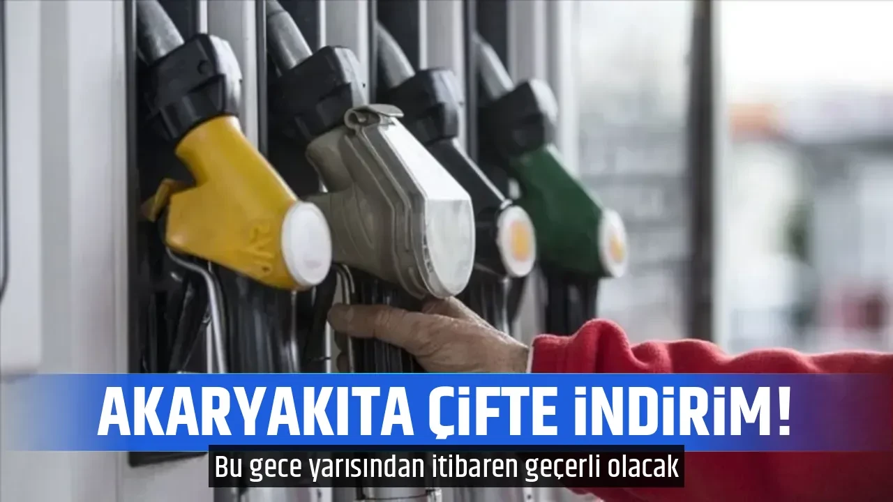 AKARYAKITA ÇİFTE İNDİRİM!