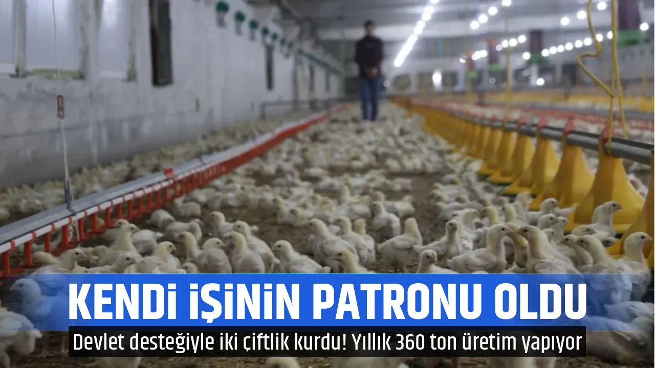 KENDİ İŞİNİN PATRONU OLDU
