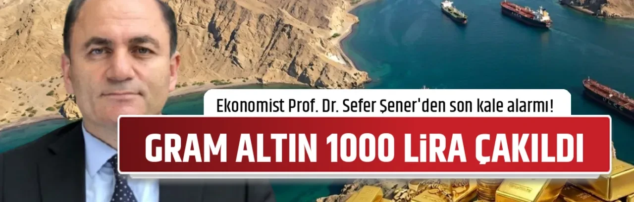 GRAM ALTIN 1000 LİRA ÇAKILDI