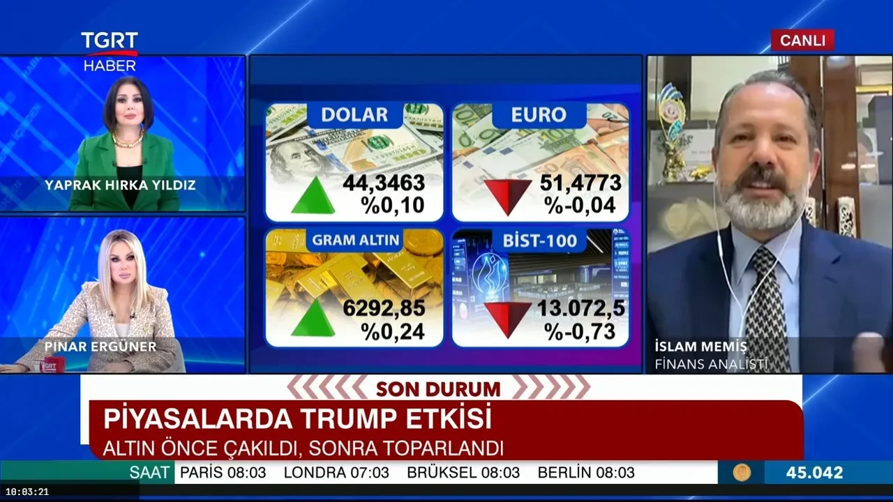 Kuyumcularda altın kalmadı! İslam Memiş'ten canlı yayında 9200 dolar uyarısı