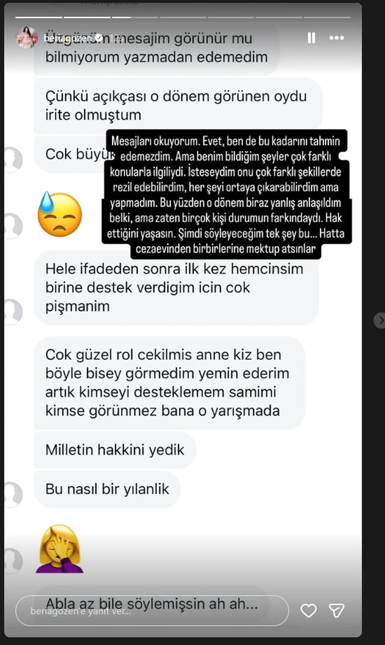 Survivor'da Aleyna Kalaycıoğlu ile Yunus Emre'nin görüntülerine sinirlenmişti! Eski eş Bedia Gözen'den zehir zemberek sözler 