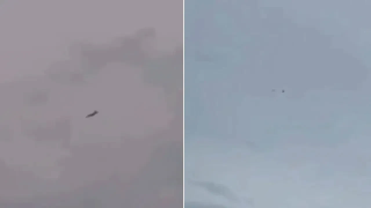 Devrim Muhafızları görüntü paylaştı: 'ABD’ye F-18  savaş uçağı vuruldu'