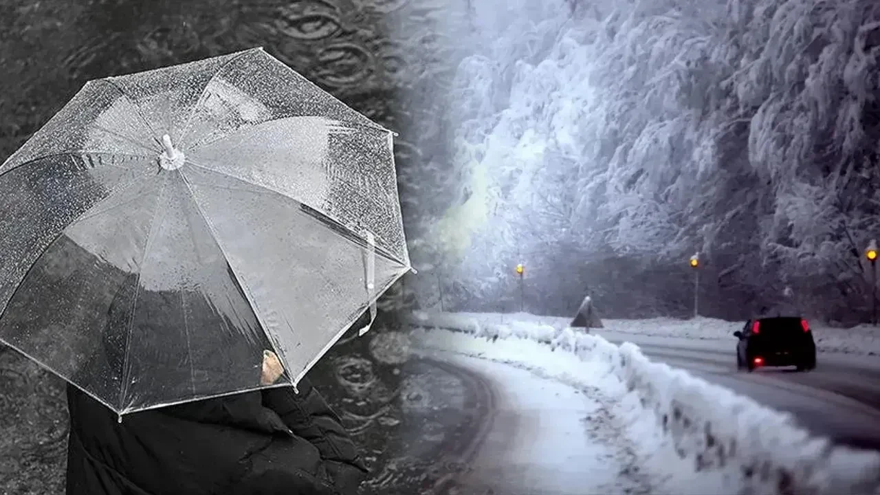 Meteoroloji'den kuvvetli kar ve sağanak uyarısı! Birçok kente uyarı yapıldı