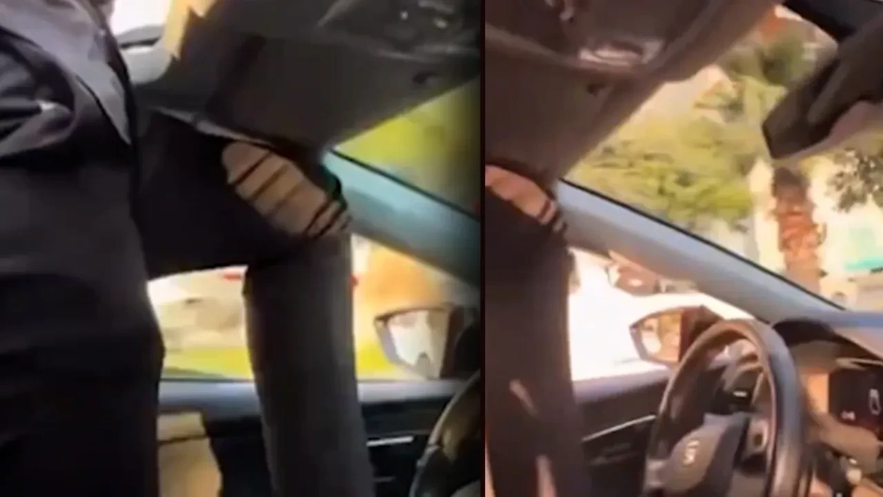 Ayağıyla araç kullanan şahıs pes dedirtti! Magandaya ceza yağdı: Evden bile çıkamayacak 