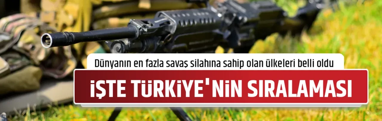 İŞTE TÜRKİYE'NİN SIRALAMASI