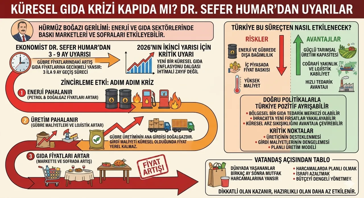 Gıda krizi kapıda mı? Dr. Sefer Humar’dan korkutan 3 ay uyarısı geldi