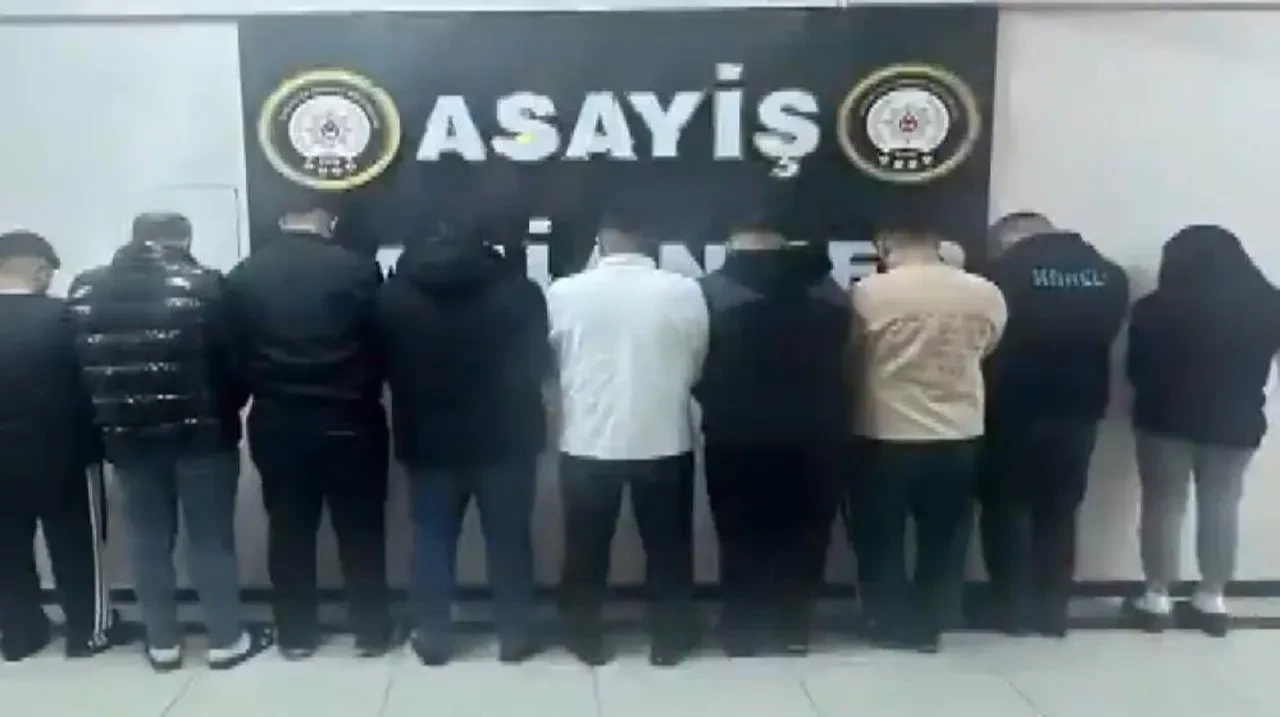 İş yeri ve oto kurşunlama olaylarına karıştılar, polisten kaçamadılar: 9 gözaltı