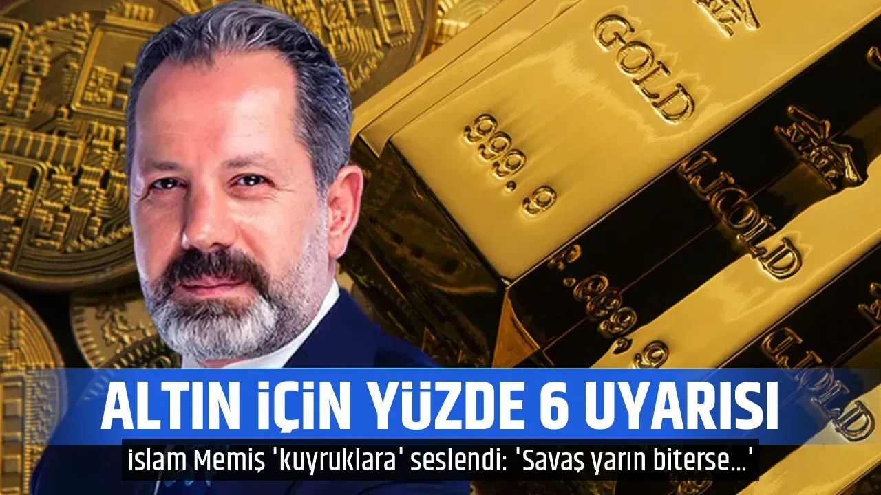 ALTIN İÇİN YÜZDE 6 UYARISI