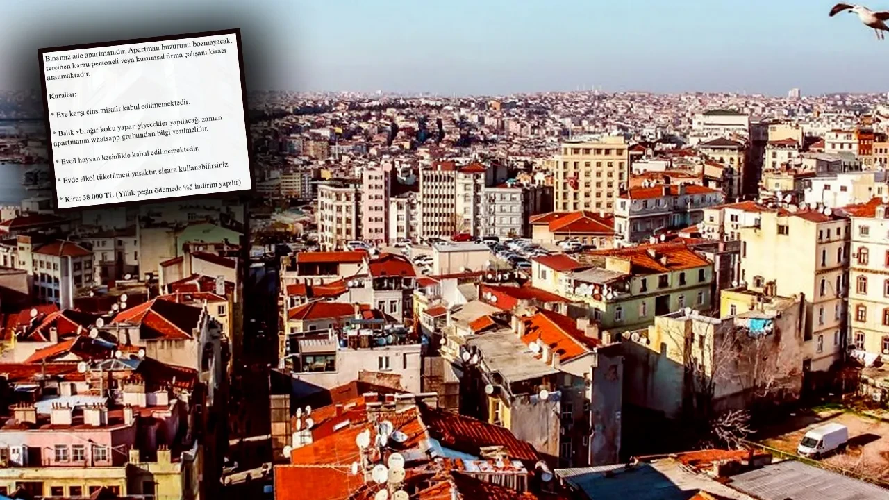 Kiralık ev ilanındaki şartları görenler inanamadı! Yemek yapmak için bile izin alma kuralı