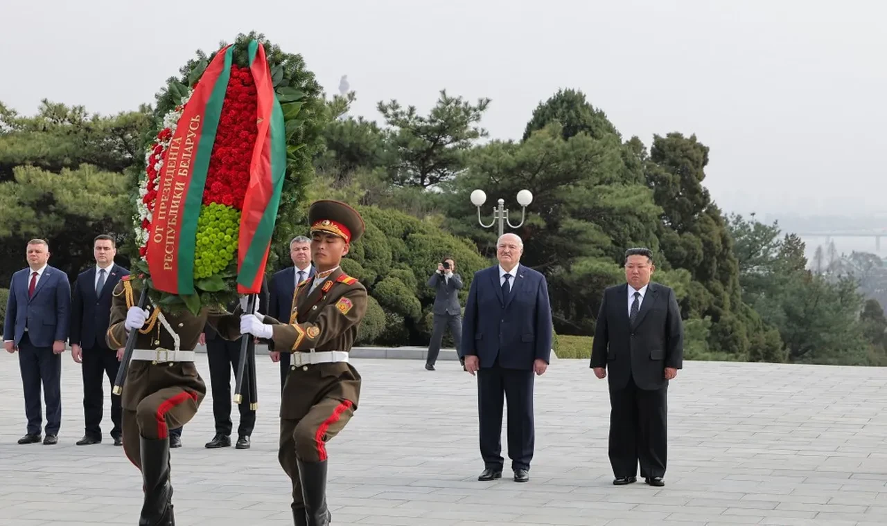 Kuzey Kore'de dikkat çeken buluşma! Belarus Devlet Başkanı Lukaşenko’ya görkemli karşılama