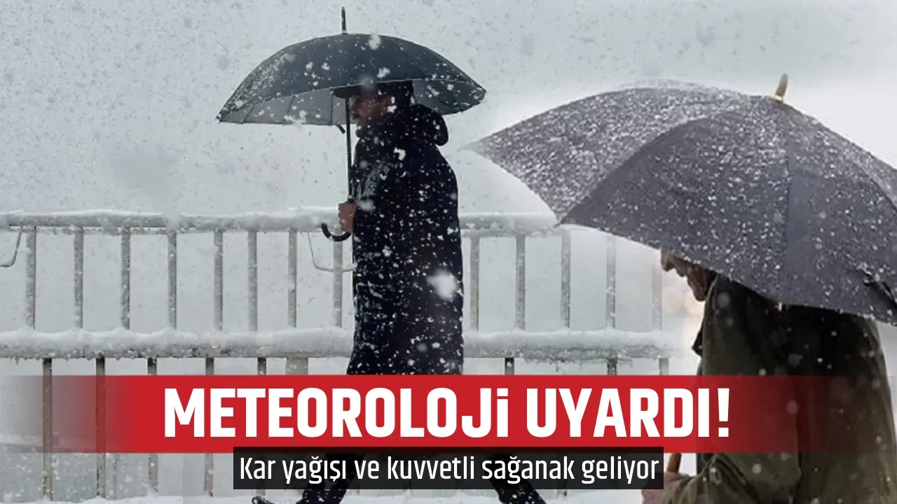 METEOROLOJİ UYARDI!