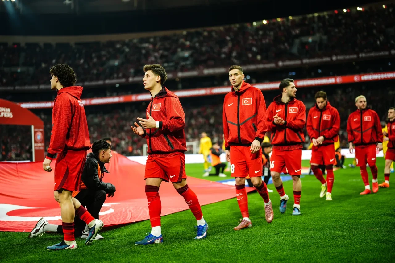 Türkiye-Romanya maçından özel anlar!