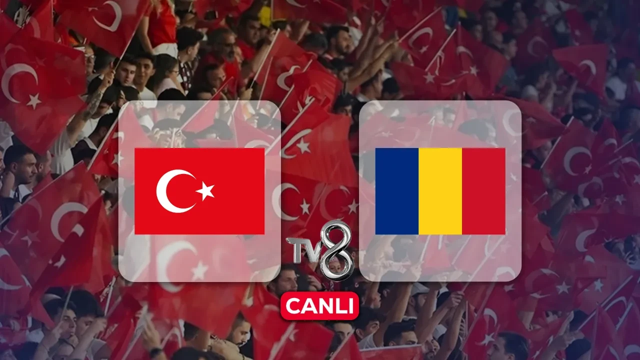 TV8 CANLI Türkiye Romanya maçı nereden izlenir? Şifresiz frekans ile canlı izlenebilecek