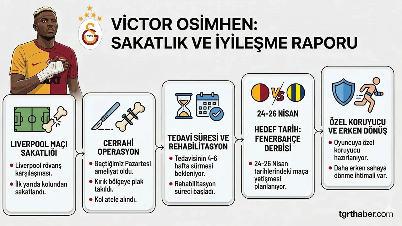 Victor Osimhen sahalara daha erken dönebilir! Özel koruyucu hazırlanacak