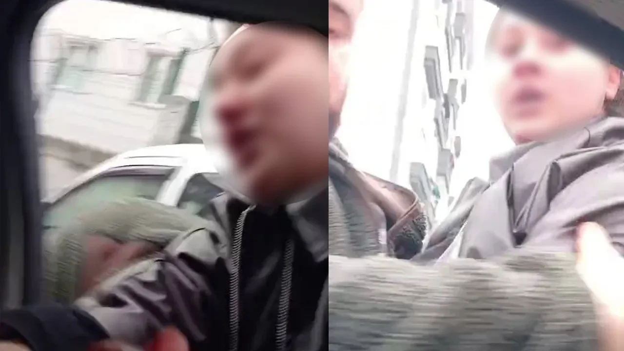 Yol verme kavgasında kadınlar birbirine girdi