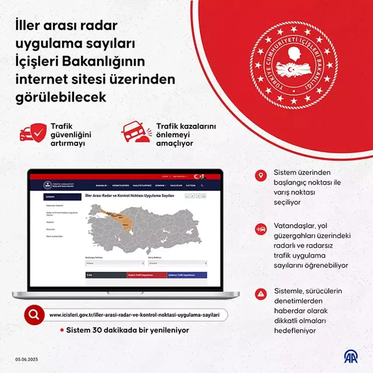 İller arası radar sorgulama ekranı! Sabit radarlar ve mobil denetim noktaları nerede?