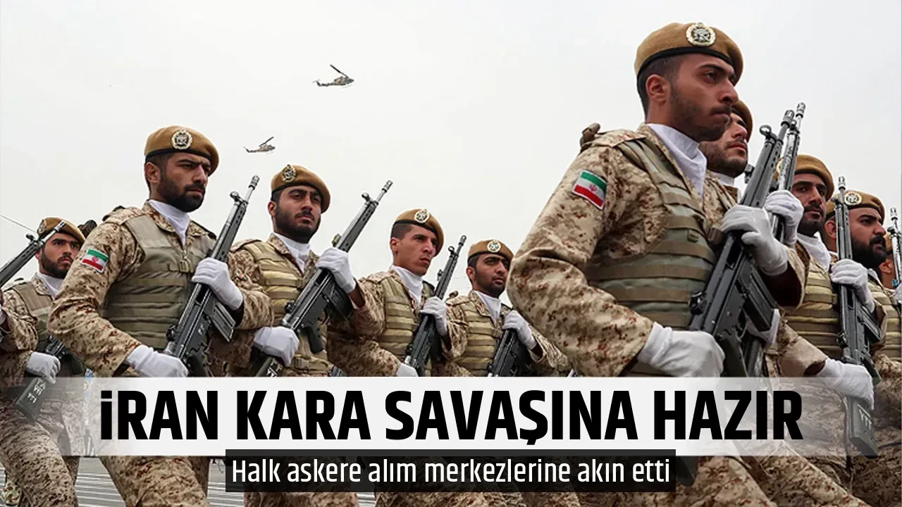 İRAN KARA SAVAŞINA HAZIR