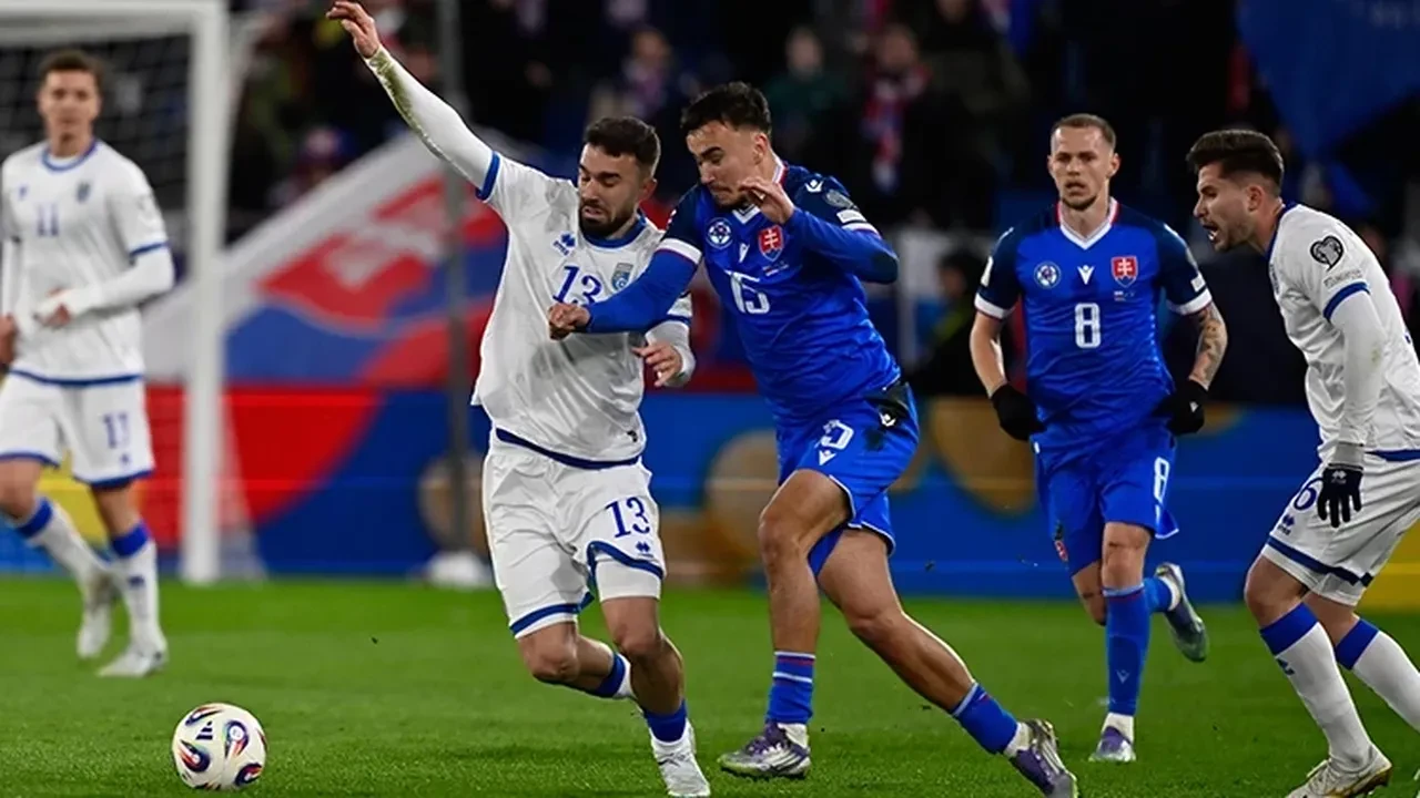 Slovakya Kosova maç sonucu kaç kaç? Türkiye’nin rakibi belli oldu