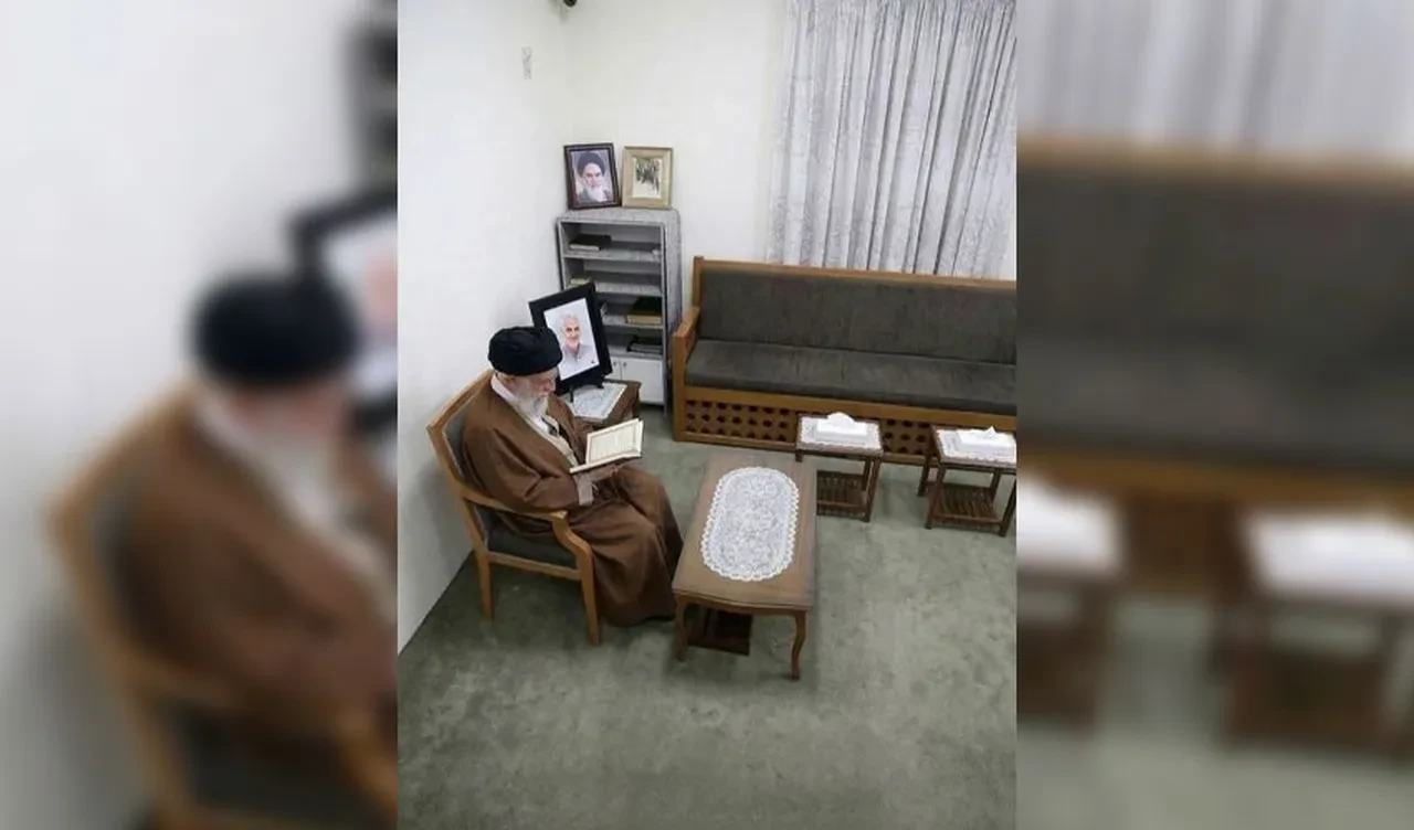 Suikasttan dakikalar önce! İran dini lideri Hamaney'in son görüntüsü ortaya çıktı