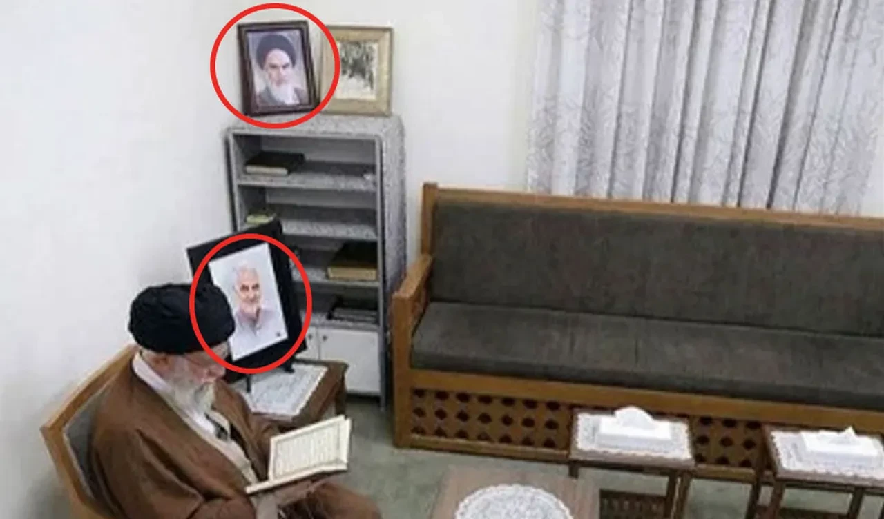 Suikasttan dakikalar önce! İran dini lideri Hamaney'in son görüntüsü ortaya çıktı