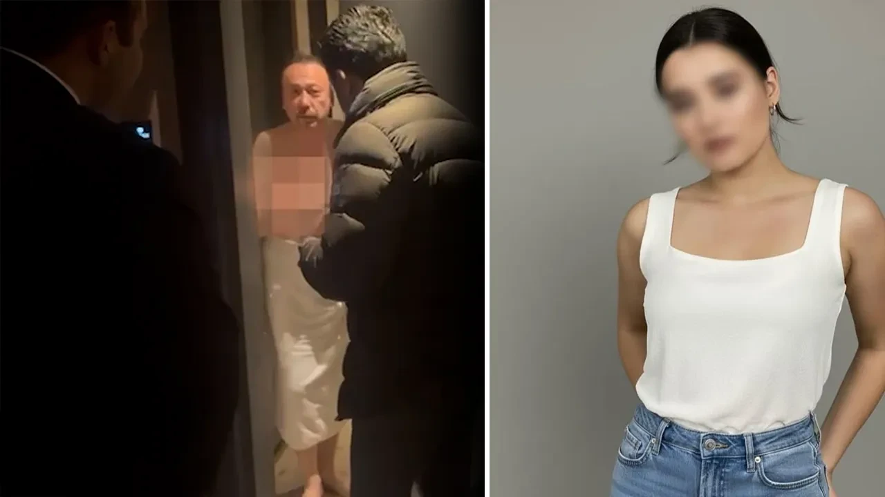 Uşak Belediye Başkanı Özkan Yalım 21 yaşındaki sevgilisiyle otel odasında yakalandı! Şoke eden görüntüler 