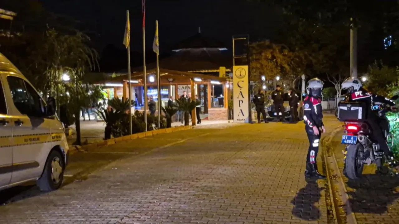 Adana'da restoranda silahlı kavga: 1 ölü, 1 yaralı