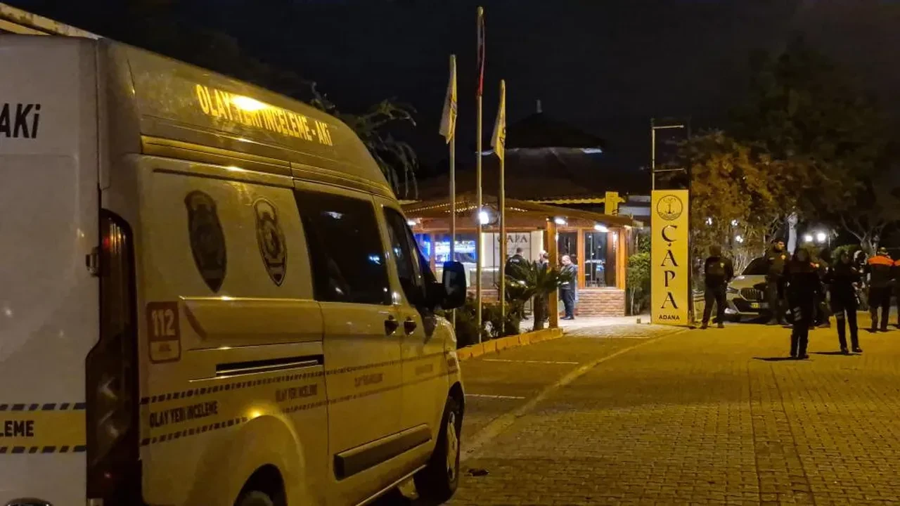 Adana'da restoranda silahlı kavga: 1 ölü, 1 yaralı