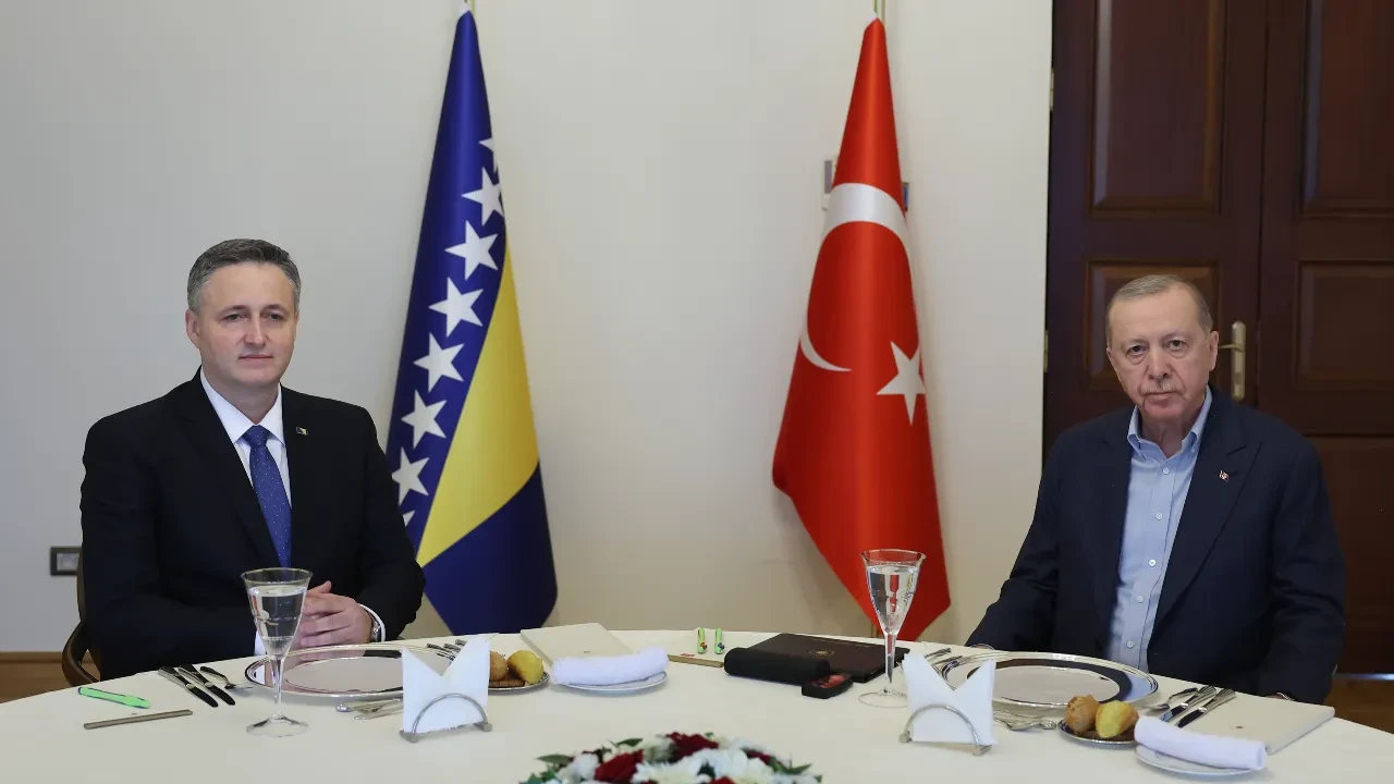 Cumhurbaşkanı Erdoğan, Becirovic'i kabul etti