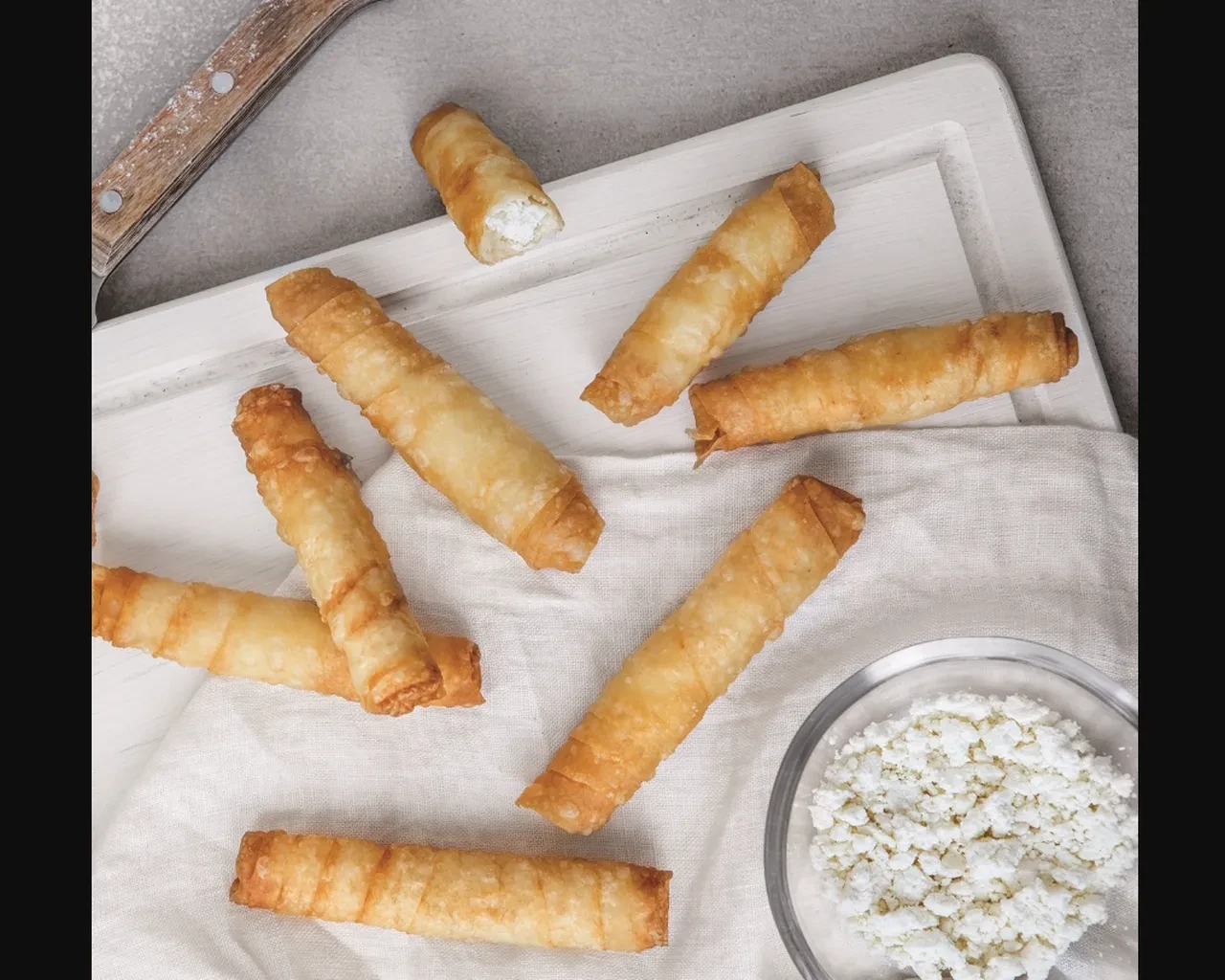 kalem böreğinin sarılışı