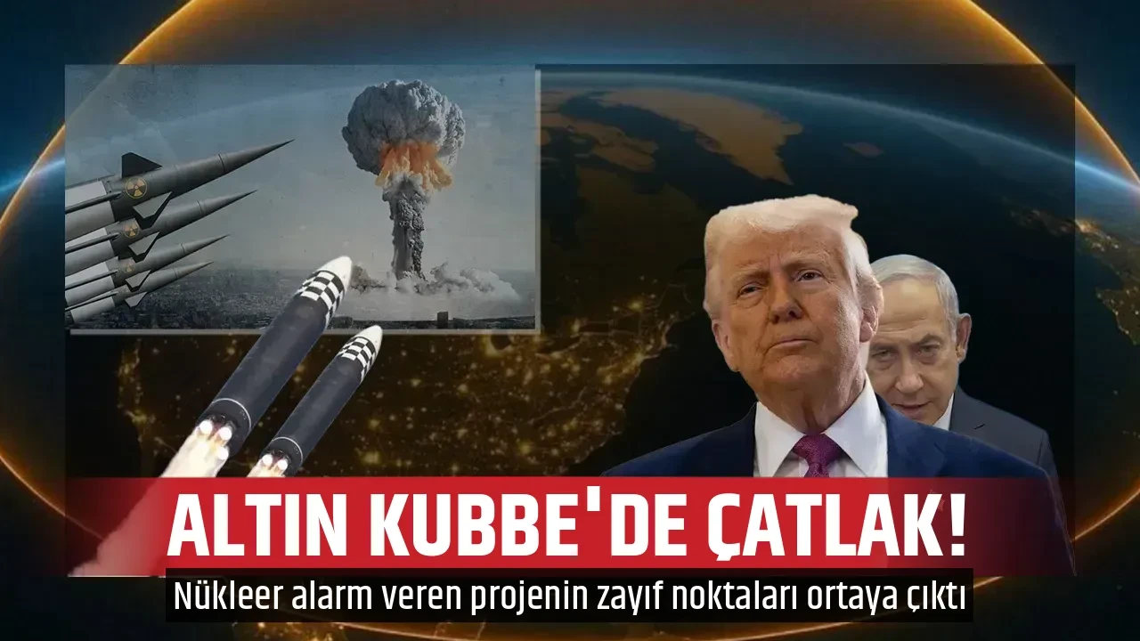 ALTIN KUBBE'DE ÇATLAK!