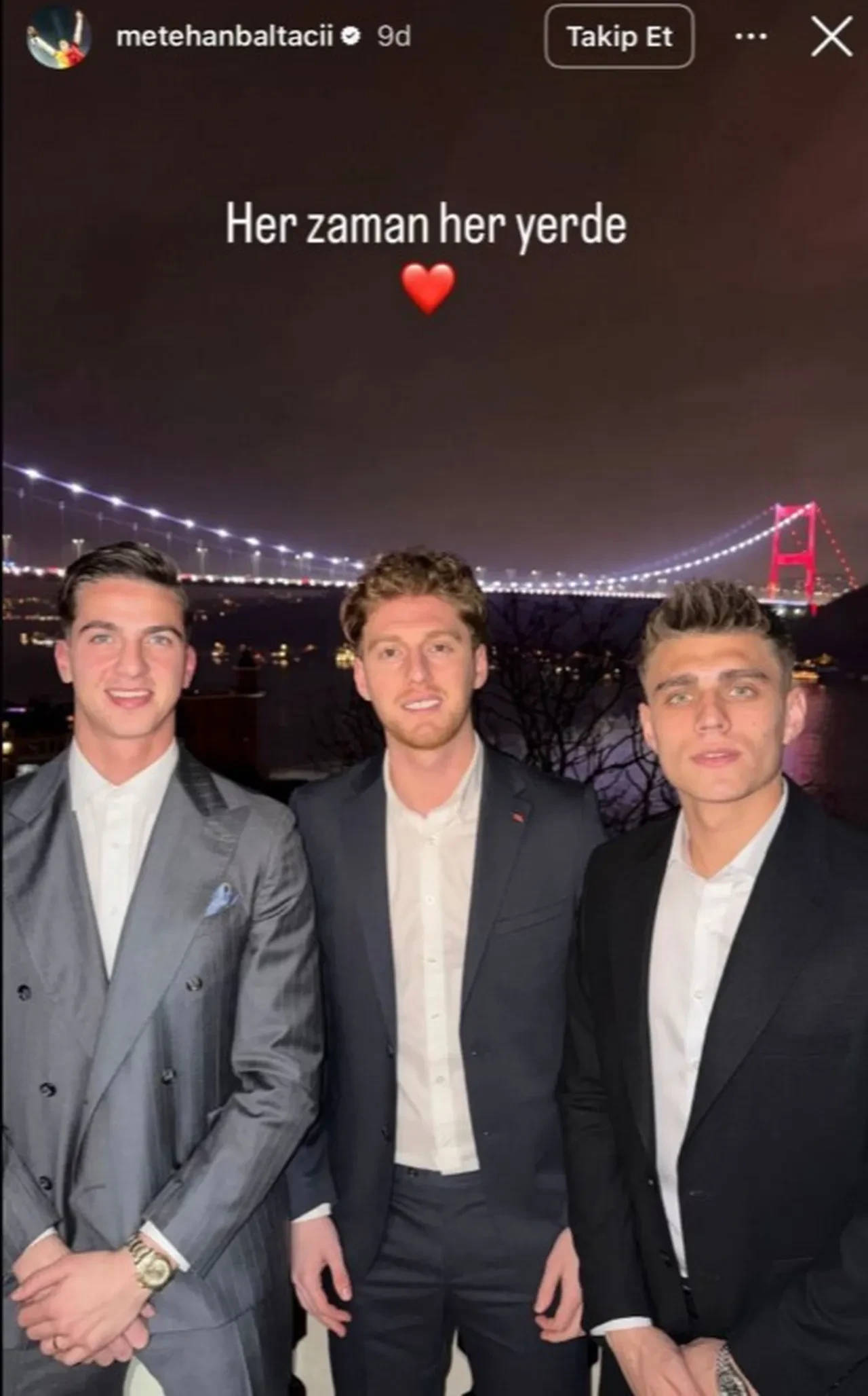 Galatasaraylı Metehan Baltacı'dan tahliyesi sonrası dikkat çeken paylaşım