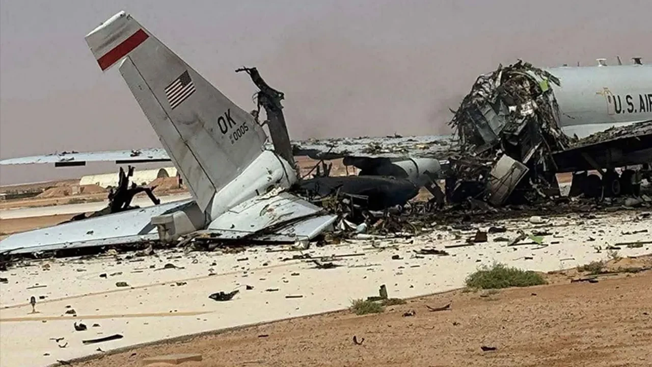 İran’dan ABD üssüne saldırı iddiası: Görüntüler paylaşıldı