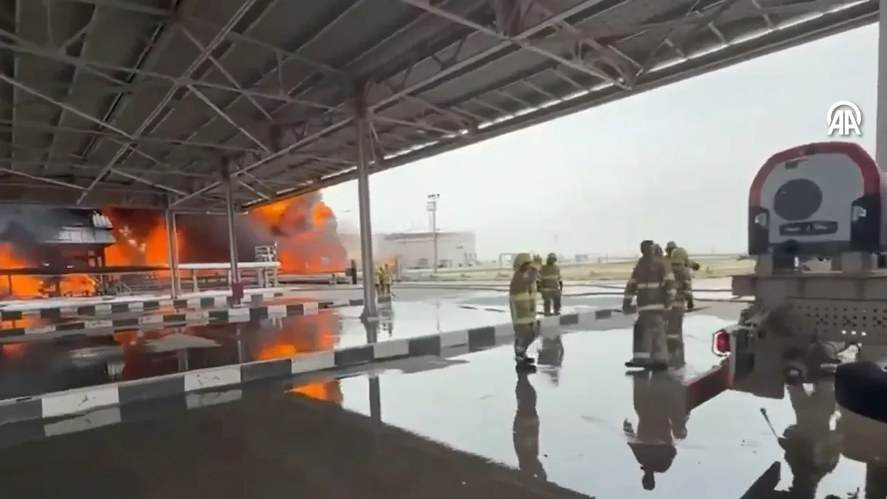 Kuveyt Havalimanı’nda İHA saldırısı: Yangın 58 saatte söndürüldü