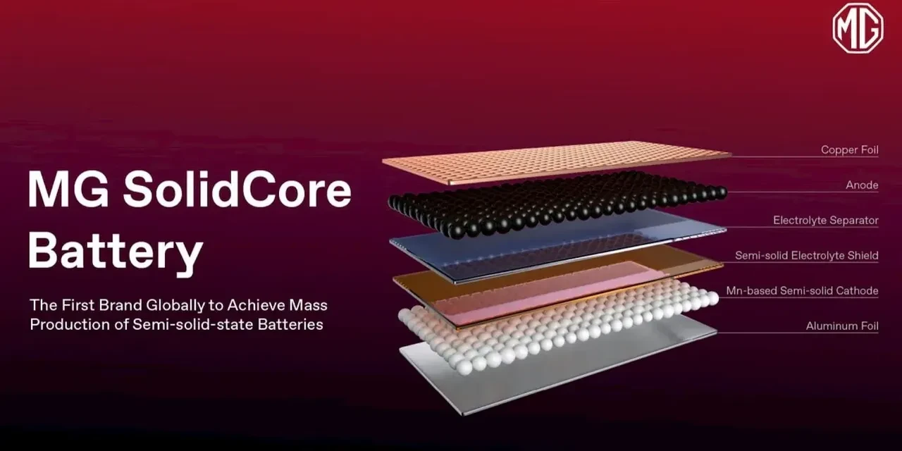 Yarı katı hal bataryalı ilk seri üretim elektrikli MG Avrupa yolunda