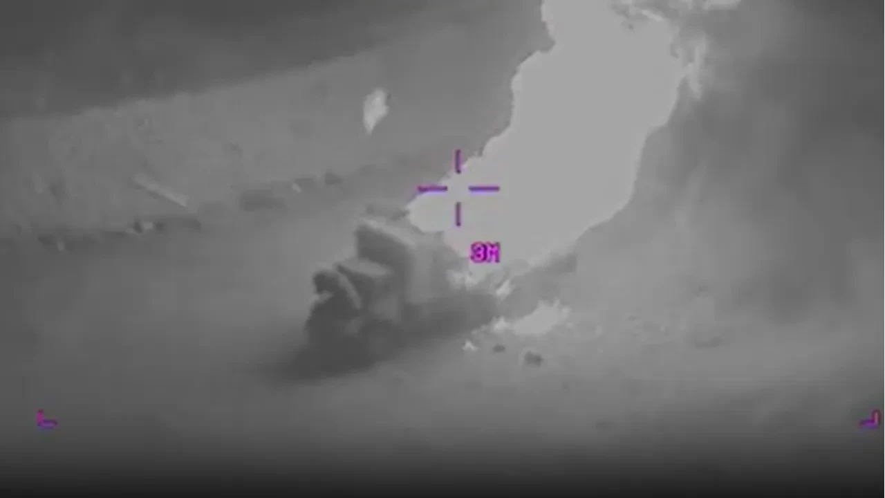 ABD, İran saldırısının yeni görüntülerini paylaştı!