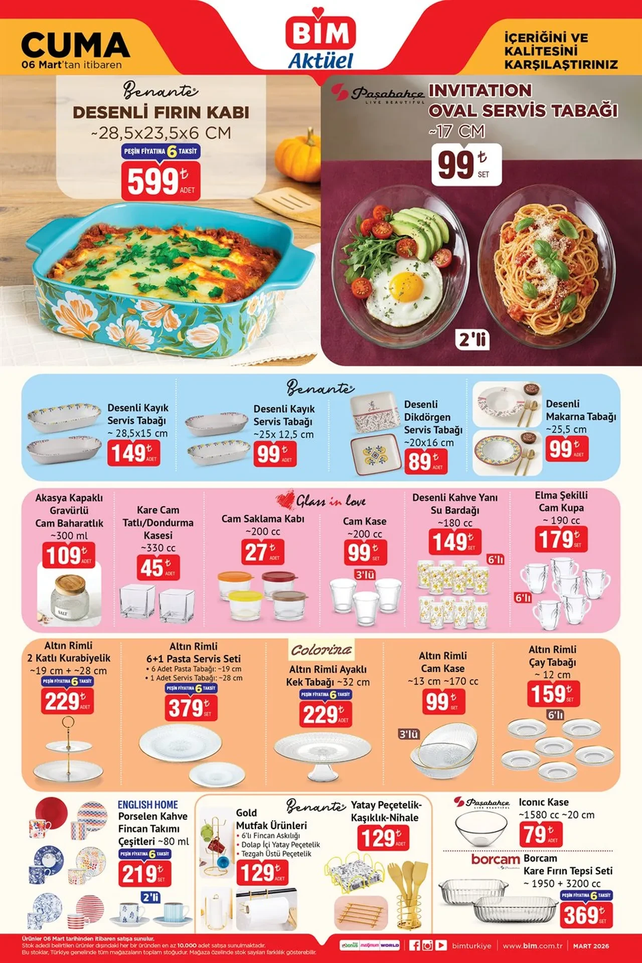 BİM Aktüel Kataloğu 6-13 Mart 2026! Sürahili blender seti, yazı tahtası, cep telefonu ve televizyon modelleri raflara geliyor