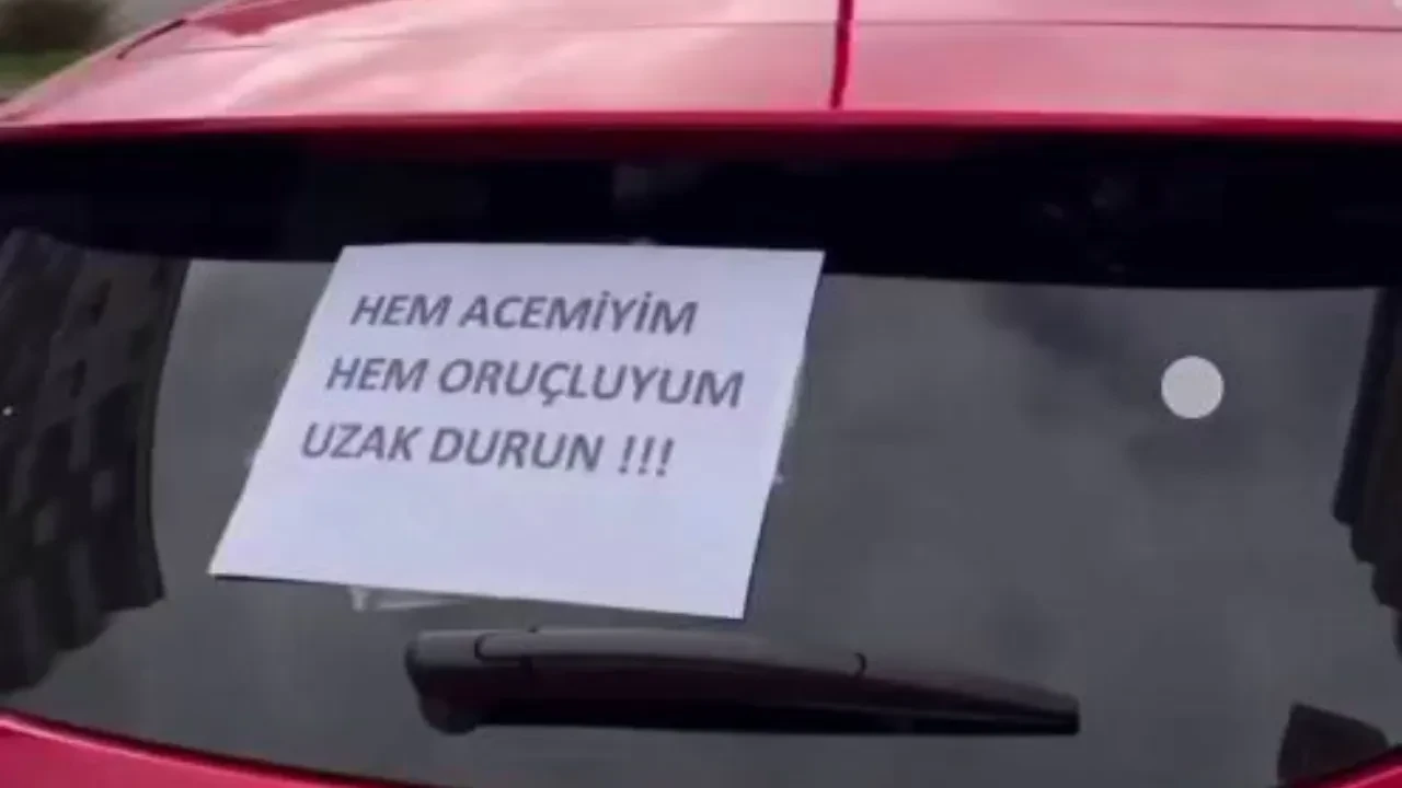 'Hem acemiyim hem oruçluyum' uyarısı gündem oldu!